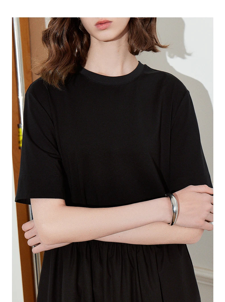 TOYOUTH Women Dress 2025 Spring New Elegant Dress 8519015