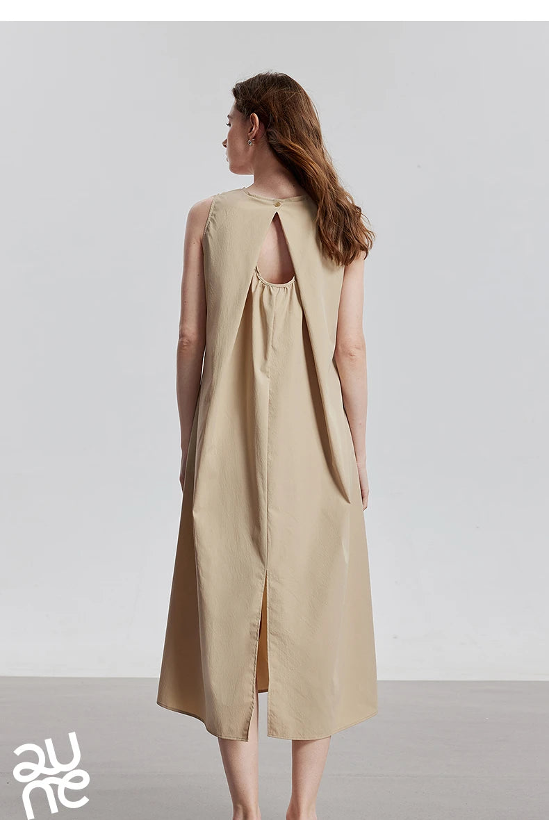 TOYOUTH Women Dress 2025 Summer New Elegant Dress 8529013