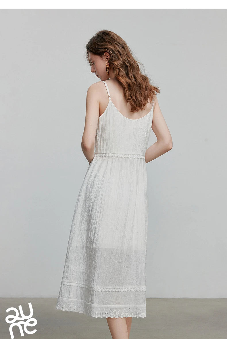 TOYOUTH Women Dress 2025 Summer New Elegant Dress 8529022