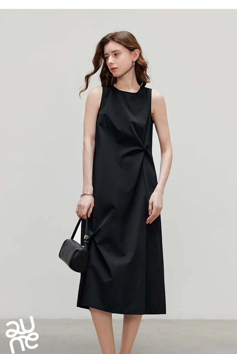 TOYOUTH Women Dress 2025 Summer New Elegant Dress 8529013