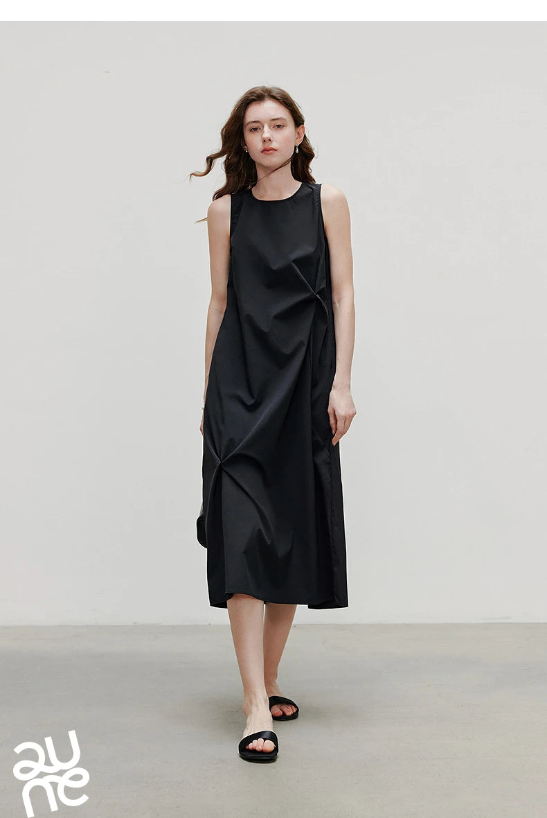 TOYOUTH Women Dress 2025 Summer New Elegant Dress 8529013