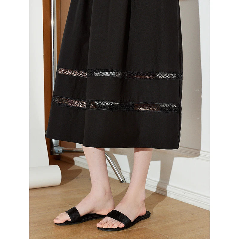 TOYOUTH Women Dress 2025 Spring New Elegant Dress 8519015