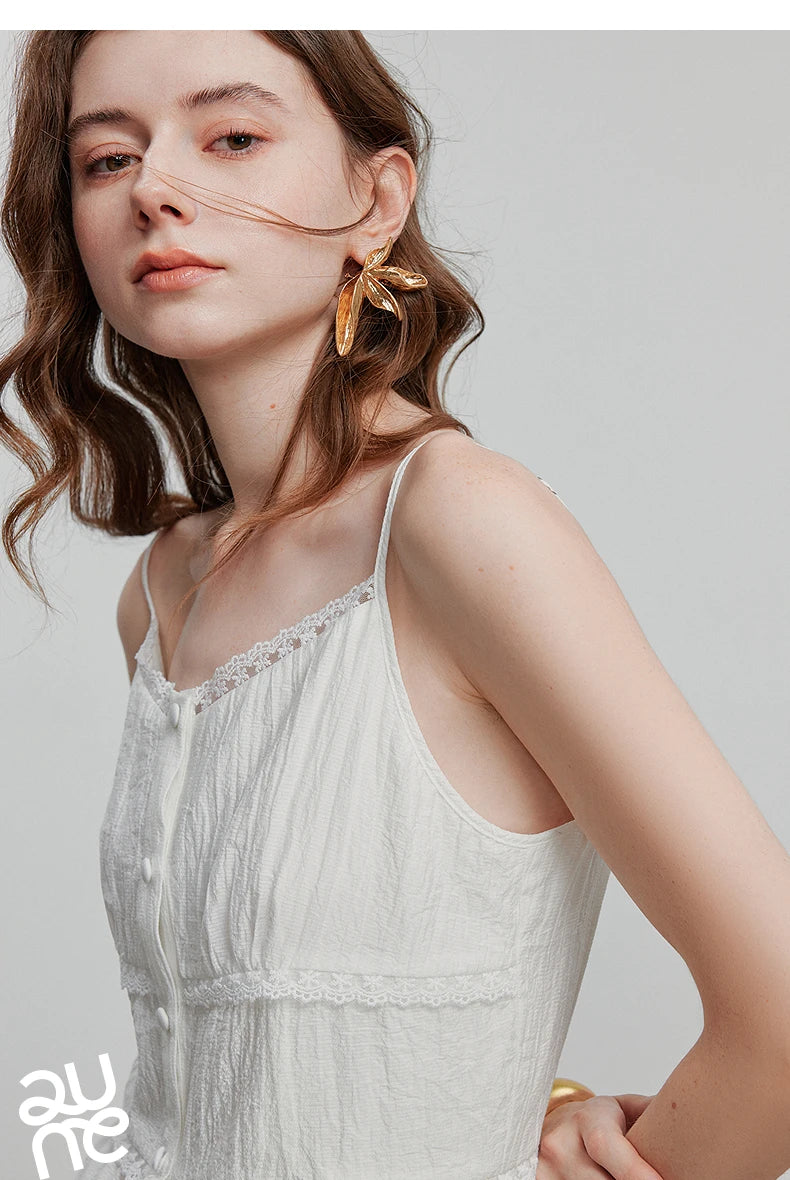 TOYOUTH Women Dress 2025 Summer New Elegant Dress 8529022