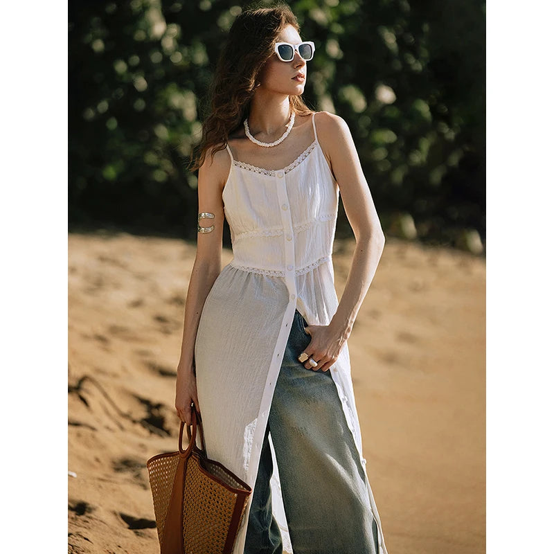 TOYOUTH Women Dress 2025 Summer New Elegant Dress 8529022