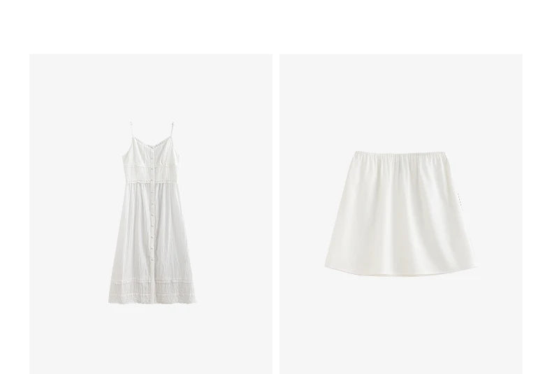 TOYOUTH Women Dress 2025 Summer New Elegant Dress 8529022