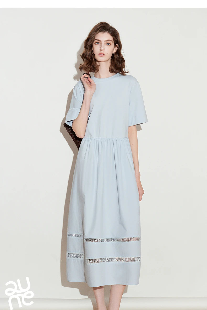 TOYOUTH Women Dress 2025 Spring New Elegant Dress 8519015