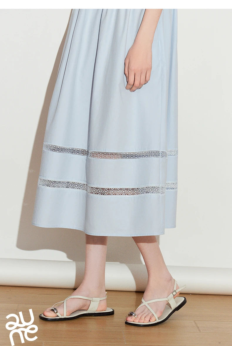 TOYOUTH Women Dress 2025 Spring New Elegant Dress 8519015