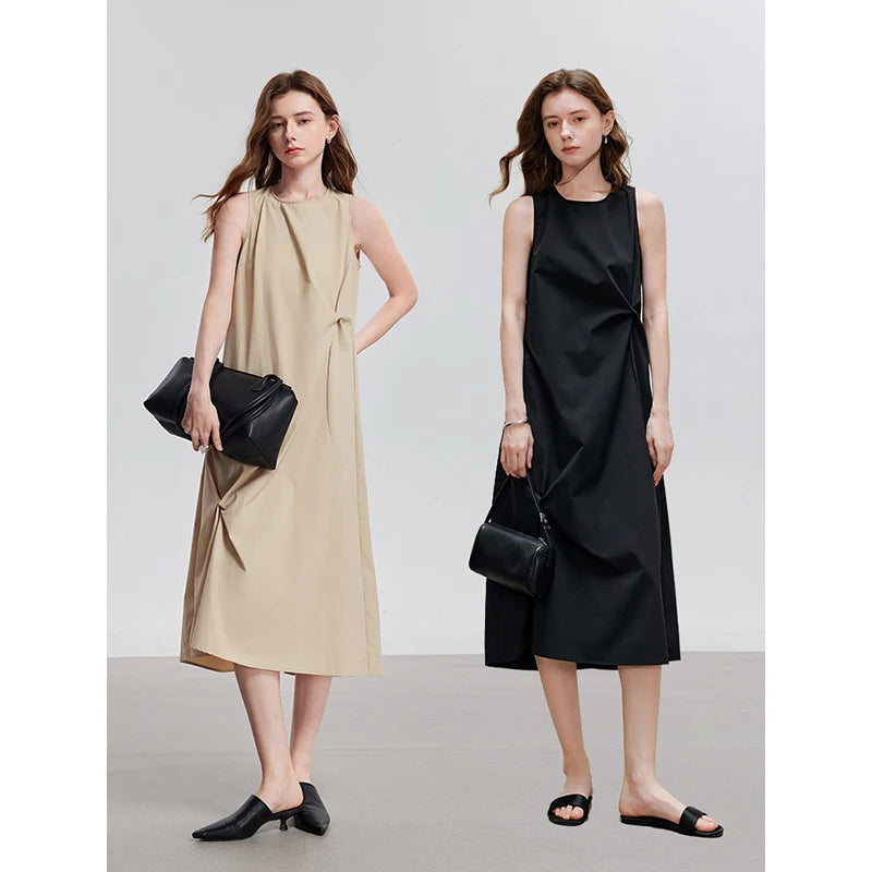 TOYOUTH Women Dress 2025 Summer New Elegant Dress 8529013