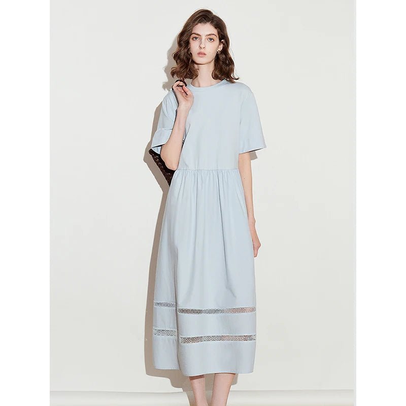 TOYOUTH Women Dress 2025 Spring New Elegant Dress 8519015